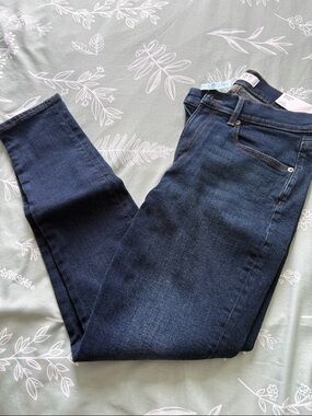 Dark Blue Women's Stretch Skinny Jeans